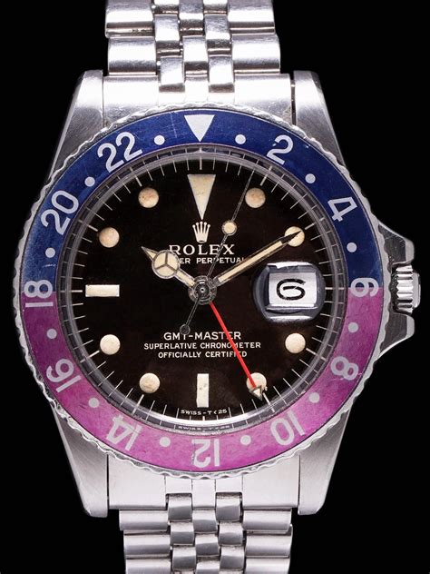 rolex gmt-master ref 1675 acciaio prodotto nel 1966